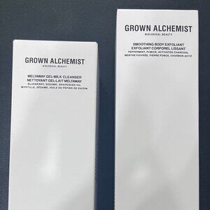 Grown Alchemist Meltaway Gel-Milk Cleanser and Smoothing Body Exfoliant